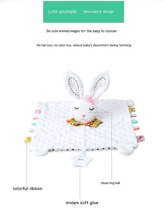 Cute Cartoon Animal Appeasing Towel Toy