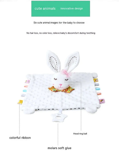 Cute Cartoon Animal Appeasing Towel Toy