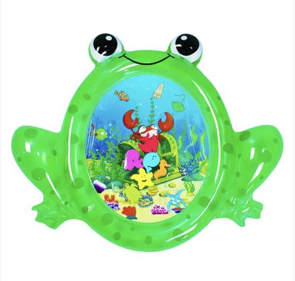 Inflatable Sea Turtle Baby Water Play Mat