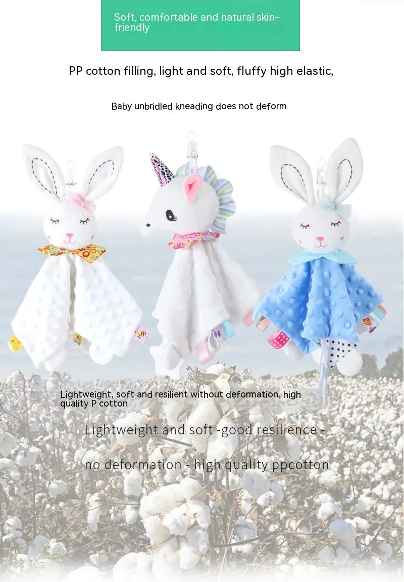 Cute Cartoon Animal Appeasing Towel Toy