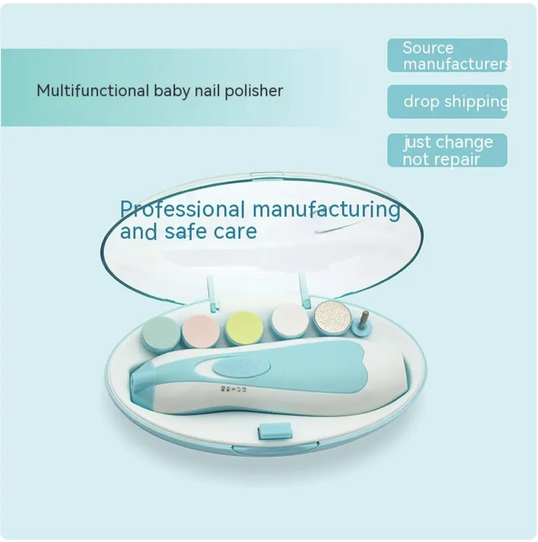 Multifunctional Electric Nail Grinder