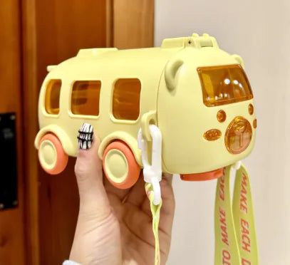Boy's Cute Straw Car Cup